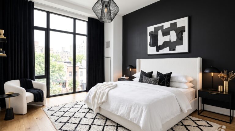 22 Black and White Bedroom Ideas You’ll Want to Copy Immediately