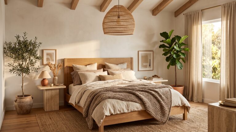 22 Earthy Bedroom Ideas for a Calm and Stylish Retreat