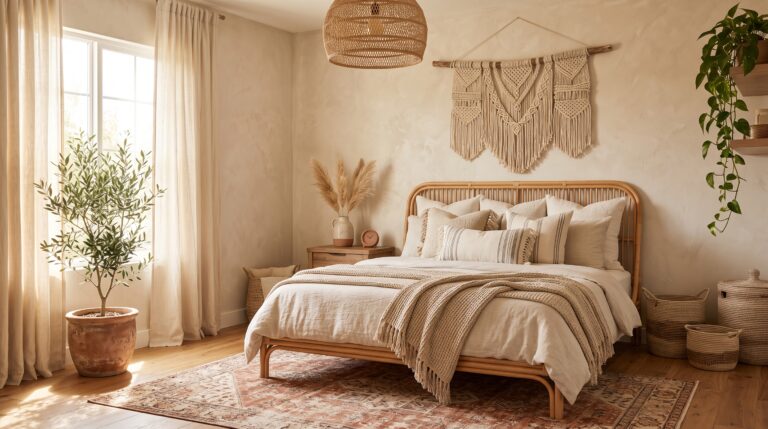 22 Boho Style Bedroom Ideas for a Cozy Retreat