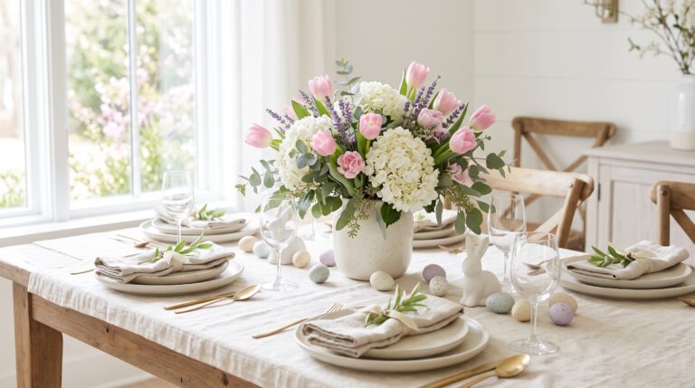 25+ Dreamy Easter Flower Arrangements to Freshen Up Your Table This Spring