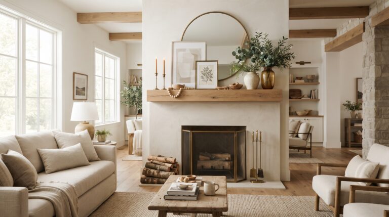 Year Round Mantle Decor: 20+ Ideas to Style Your Fireplace in Every Season