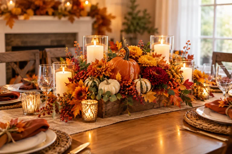 21Thanksgiving Table Centerpieces That Make Every Gathering Feel Special