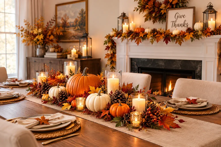 Thanksgiving Decor Ideas to Make Your Home Feel Cozy and Festive