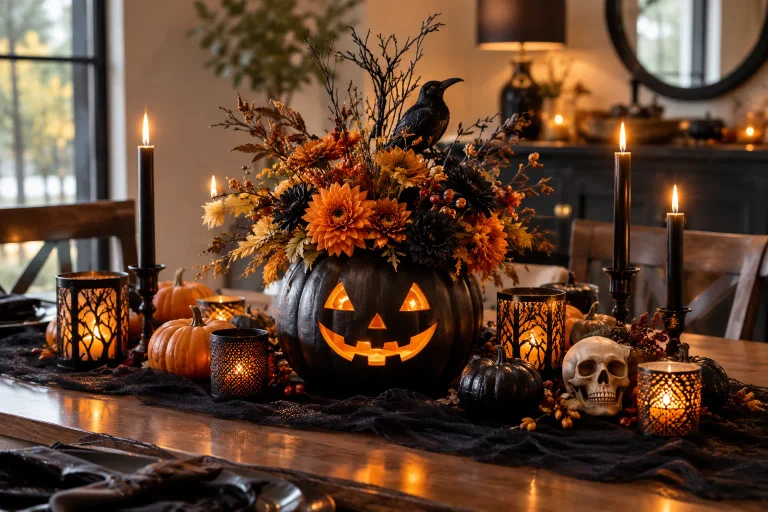 Halloween Centerpiece Ideas That Steal the Whole Table