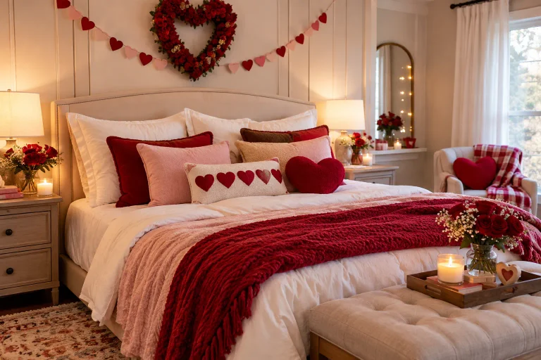 How to Create a Romantic Valentines Day Bedroom Your Partner Will Love